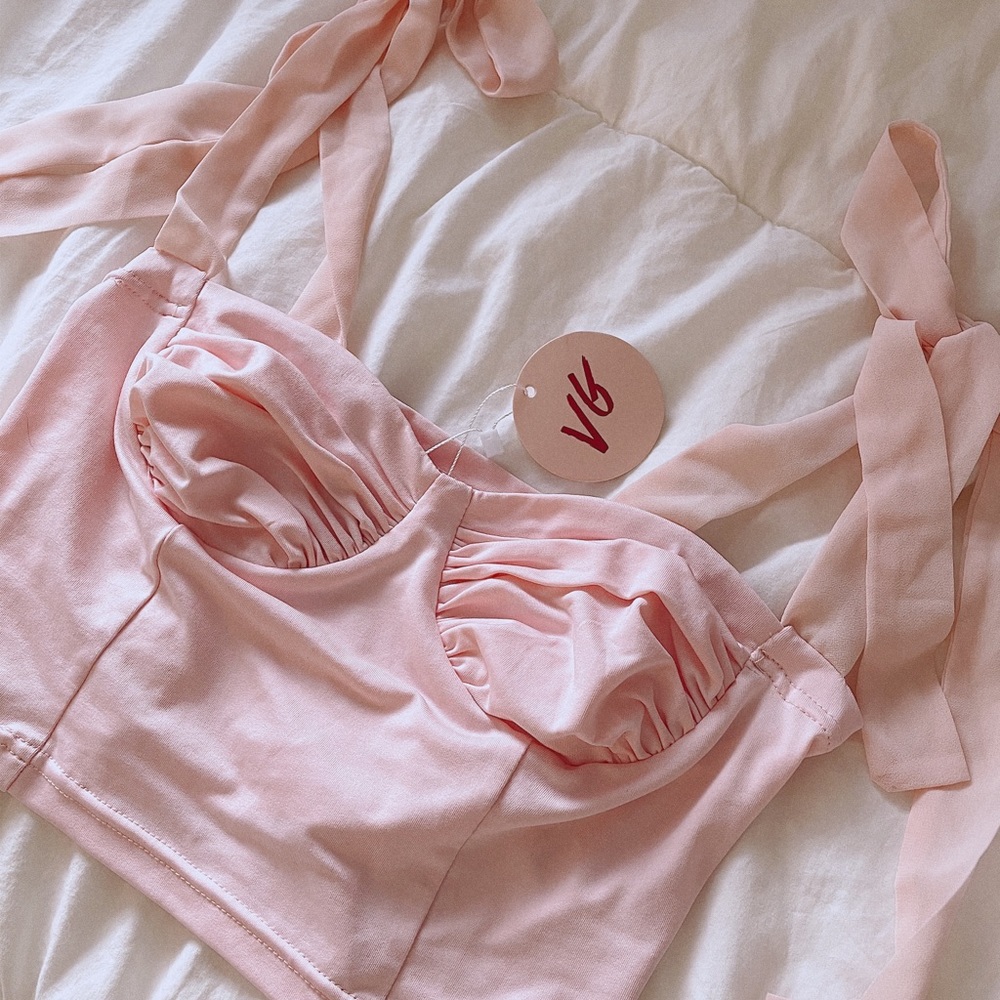 Verge Girl Y2K Pink Blouse